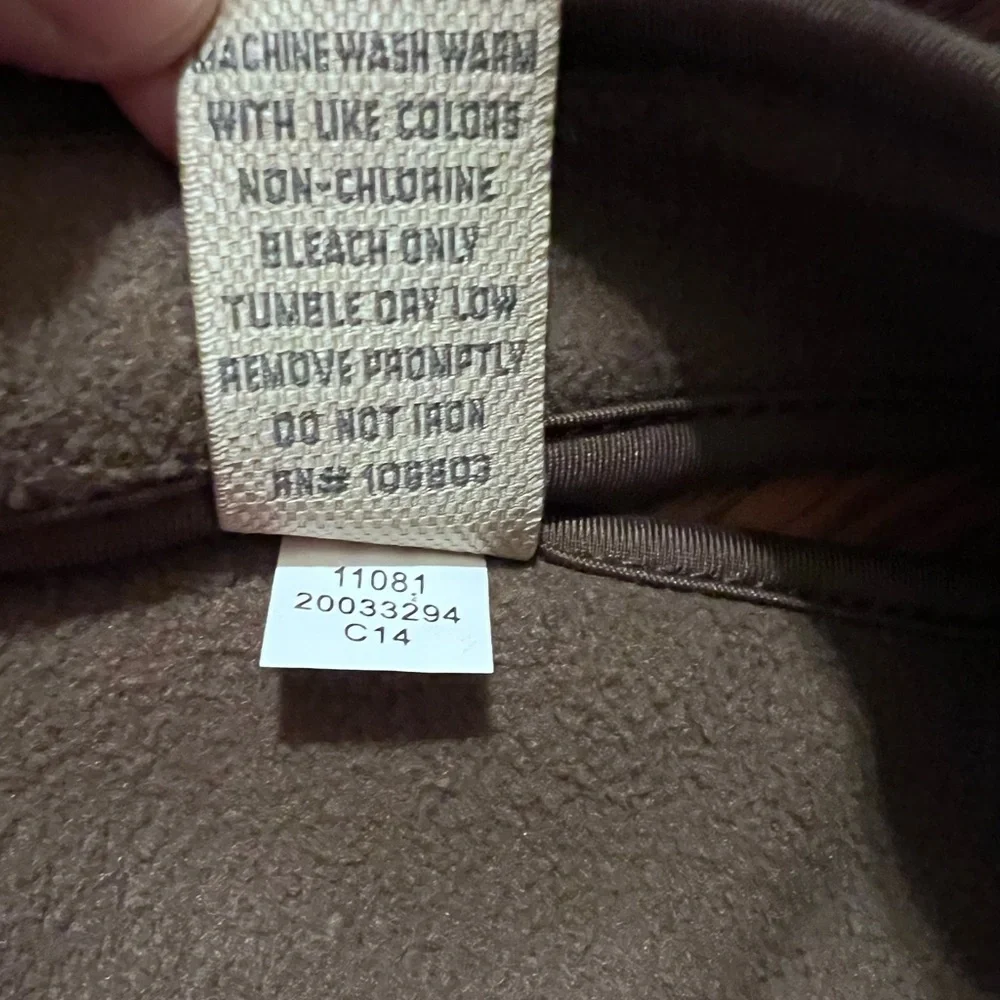 Duluth Trading Co. Brown Fleece Outdoor Earband Ear Head Band Warmer M/L